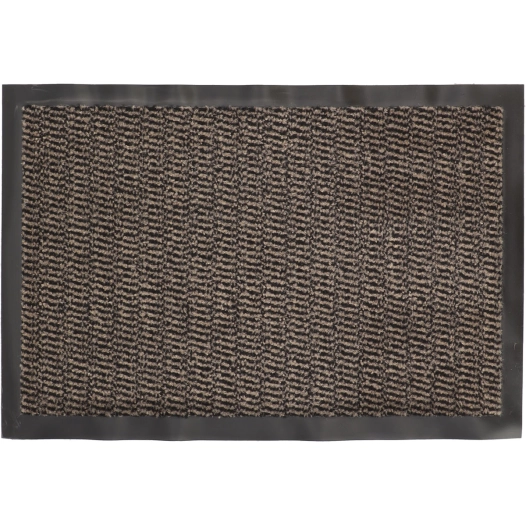 Tapis LISA polypro/PVC LUANCE taupe 40x60cm - LUANCE