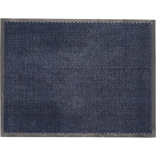 Tapis LISA polypro/PVC LUANCE bleu 60x80cm - LUANCE