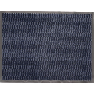 Tapis LISA polypro/PVC LUANCE bleu 60x80cm - LUANCE