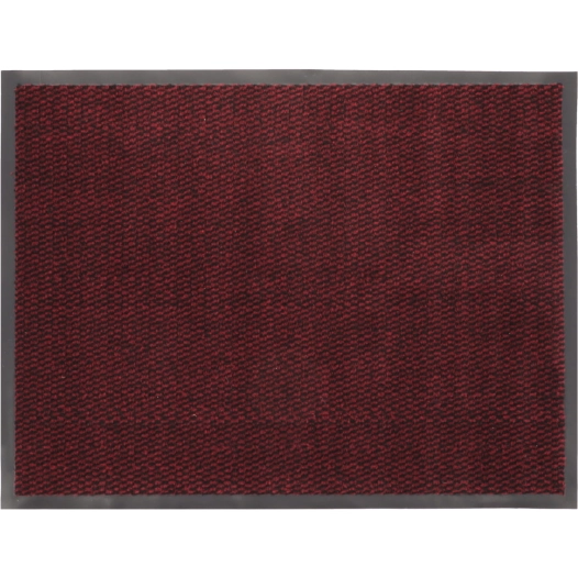 Tapis LISA polypro/PVC LUANCE bordeaux 60x80cm - LUANCE