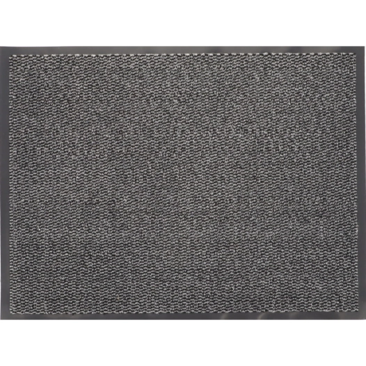 Tapis LISA polypro/PVC LUANCE gris 60x80cm - LUANCE