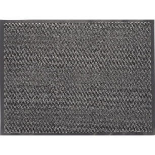 Tapis LISA polypro/PVC LUANCE gris 60x80cm - LUANCE