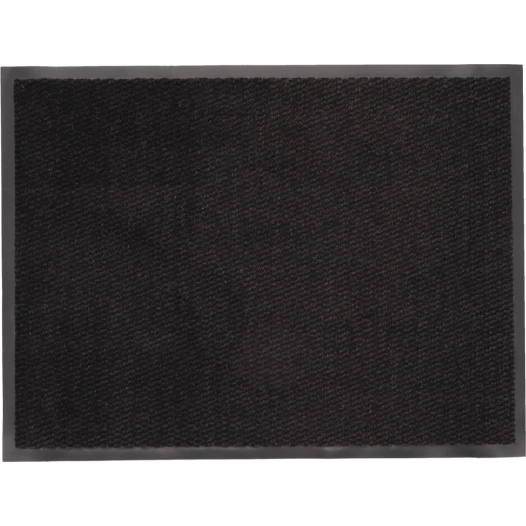 Tapis LISA polypro/PVC LUANCE noir 60x80cm - LUANCE