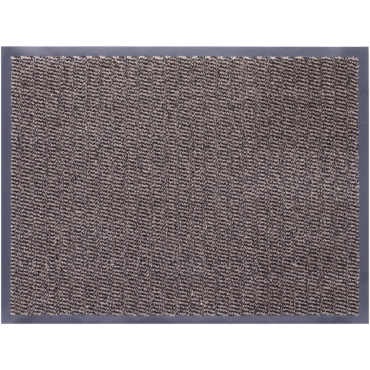 Tapis LISA polypro/PVC LUANCE taupe 60x80cm - LUANCE