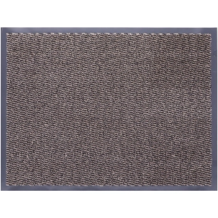 Tapis LISA polypro/PVC LUANCE taupe 60x80cm - LUANCE