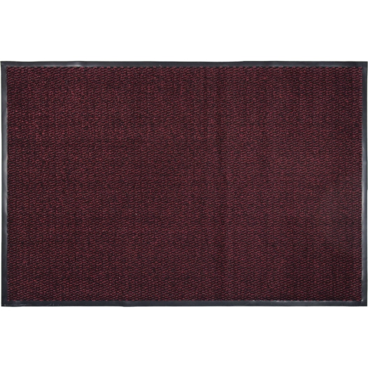 Tapis LISA polypro/PVC LUANCE bordeaux 80x120cm - LUANCE