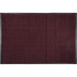 Tapis LISA polypro/PVC LUANCE bordeaux 80x120cm - LUANCE