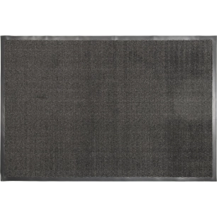 Tapis LISA polypro/PVC LUANCE noir 80x120cm - LUANCE