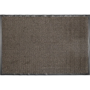 Tapis LISA polypro/PVC LUANCE taupe 80x120cm - LUANCE