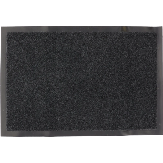 Tapis polyester/pvc LUANCE gris chine blanc 40x60cm - LUANCE