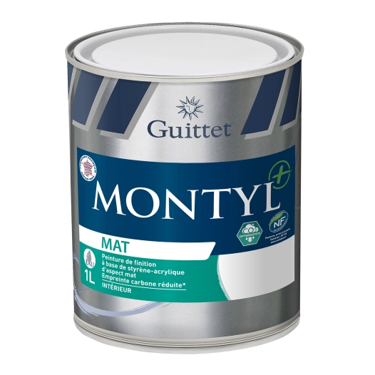 Peinture GUITTET Montyl+ BC base GUT0 1L - GUITTET