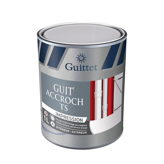 Peinture GUITTET Guit'Accroch TS blanc 1L - GUITTET