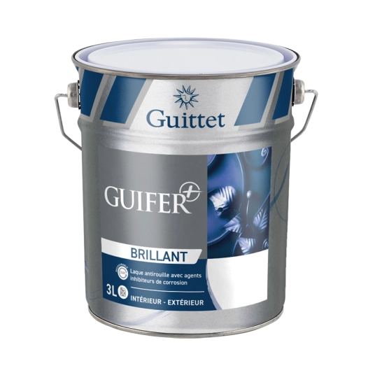 Peinture GUITTET Guifer + demi-brillant base Gup 3L - GUITTET