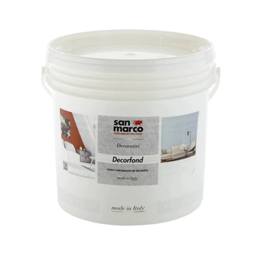 Peinture SAN MARCO Decorfond blanc 15L - SAN MARCO
