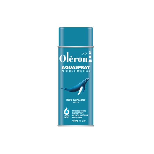 Aérosol TECHNIMA Aquaspray Oléron bleu nordique satiné 400ml - TECHNIMA