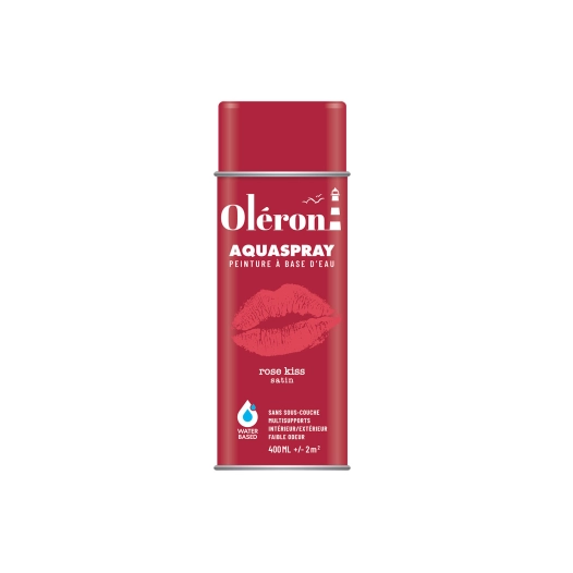 Aérosol TECHNIMA Aquaspray Oléron rose kiss satiné 400ml - TECHNIMA