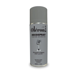Aérosol TECHNIMA Décospray chromé argent 400ml - TECHNIMA