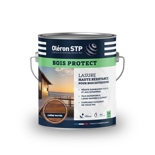 TECHNIMA Oléron Lasure Bois Protect chêne moyen 2,5L - TECHNIMA