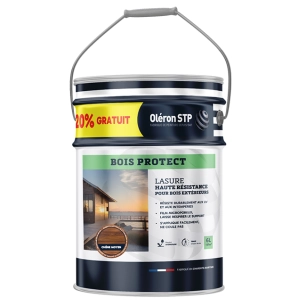 TECHNIMA Oléron Lasure Bois Protect chêne moyen 5L+20% gratuit - TECHNIMA
