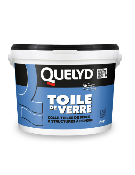 Colle murale QUELYD TDV 5kg Colle prête à l'emploi pour revêtements muraux lourds - Quelyd