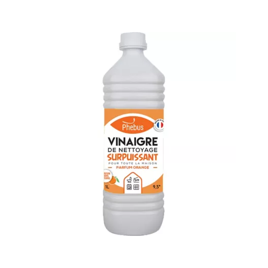 12 Vinaigre de nettoyage 9,5° PHEBUS orange 1L - CIRON-PHEBUS