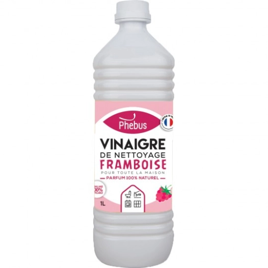 12 Vinaigre de nettoyage 9,5° PHEBUS framboise 1L - CIRON-PHEBUS