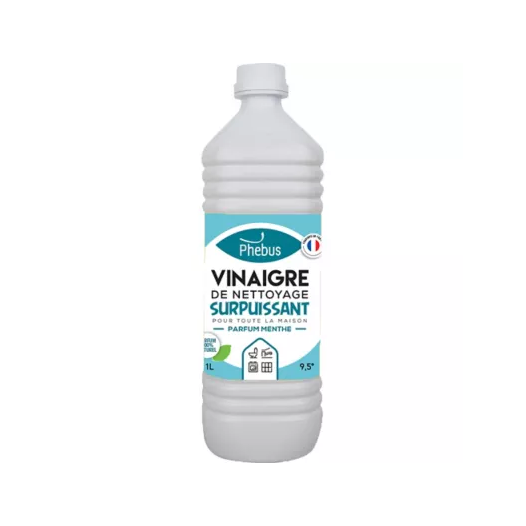 12 Vinaigre de nettoyage 9,5° PHEBUS menthe 1L - CIRON-PHEBUS