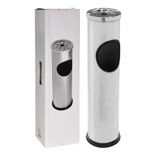 cendrier en acier inoxydable, ø14,7 x 56 cm