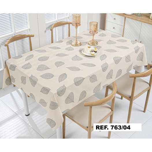 rouleau de nappe feuille d'argent. taille 1,40 x 20 m