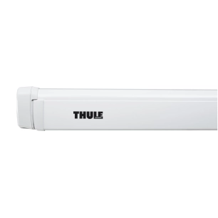 omnistor 4200 mystic gris longueur 4,50 m, boîtier blanc - thule