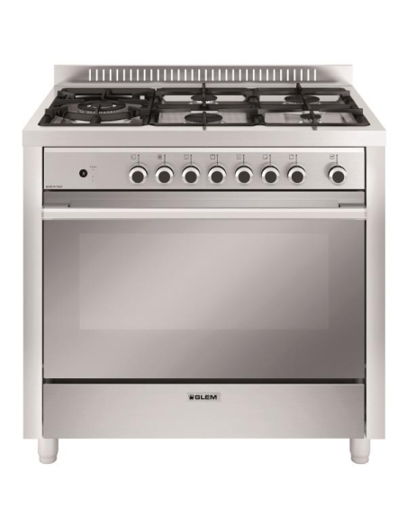 glem piano de cuisson mixte gx960cvix - glem