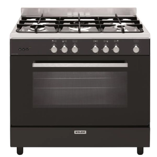 glem piano de cuisson gaz ge960cmbk2 - glem