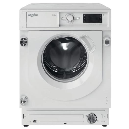 whirlpool lave-linge séchant tout-intégrable biwdwg751482eun - whirlpool