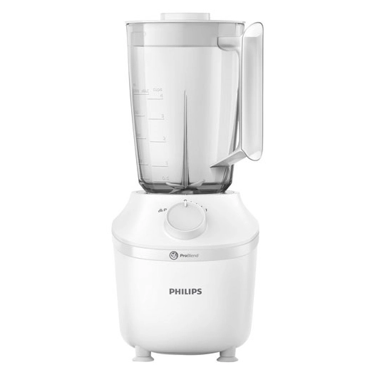 philips blender 1,9l 450w bol plastique blanc - philips