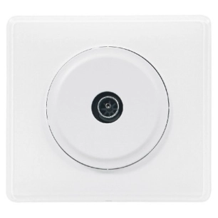 Les prises prise tv male - ø 9,5 mm neutre / blanc