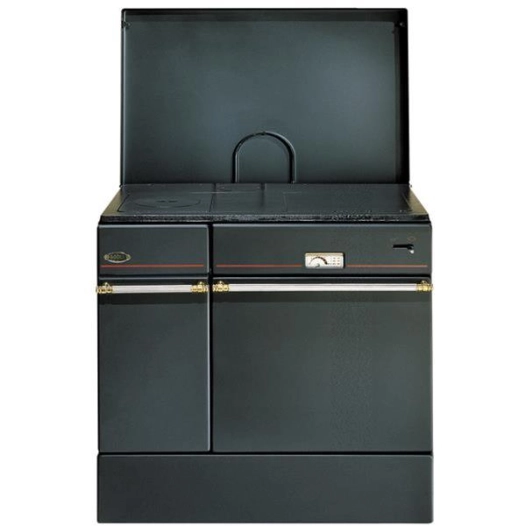 godin cuisinière à bois 240163noir - godin