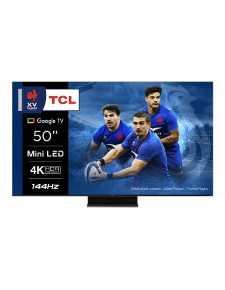 tcl tv mini-led uhd 4k - 50c809 - tcl