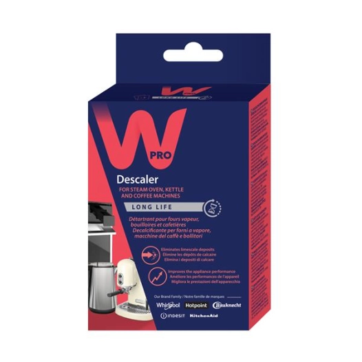 wpro détartrant en sachets pour fours vapeur, bouilloires et machines à café - wpro