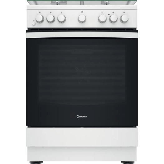 indesit cuisinière mixte is67m5pcw/fr/1 - indesit