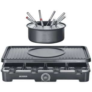 severin raclette et fondue 8 personnes - 2347 - severin