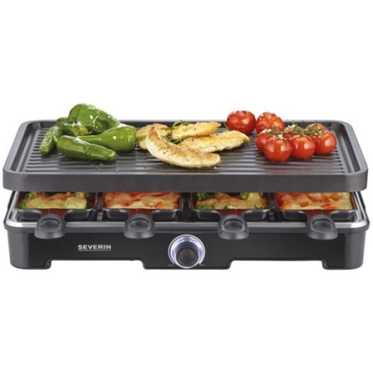 severin raclette / gril 8 personnes - 9670 - severin
