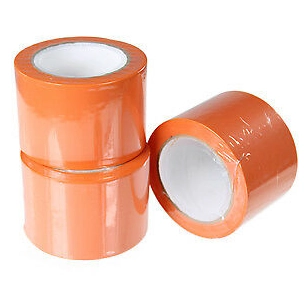 24 ruban adhesif pvc orange 75mmx33m