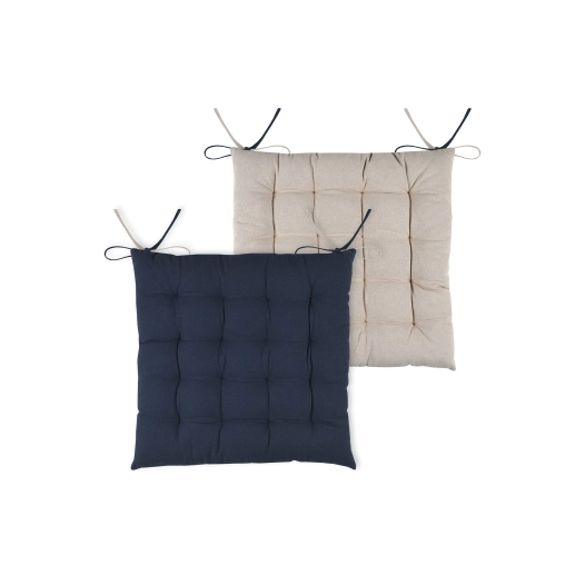 Galette DUO 16 points marine 40x40cm - STOF