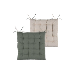 Galette DUO 16 points vert 40x40cm - STOF