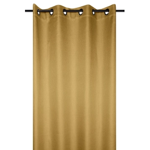 Rideau occultant polaire COPENHAGUE STOF moutarde 140x260cm - STOF