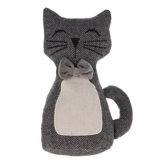 Butée de porte LUANCE Chat Noir/Blanc - LUANCE