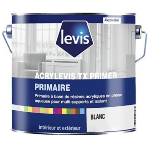 Peinture LEVIS Acrylevis primer blanc 1L - LEVIS