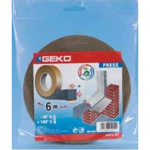 Joint adhésif précomprimé GEKO bande d'étanchéité 20mmx20x6m - GEKO