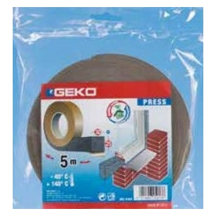 Joint adhésif précomprimé GEKO bande d'étanchéité 30mmx25x5m - GEKO