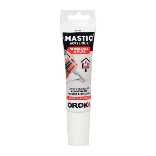 Mastic acrylique menuiseries et murs 85ml - OROK